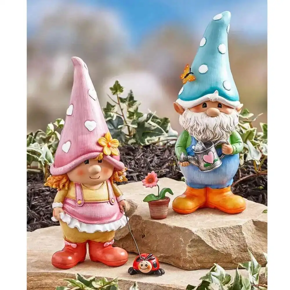 

Садовый гном, друг, карликовая статуя, поделки из смолы, украшения