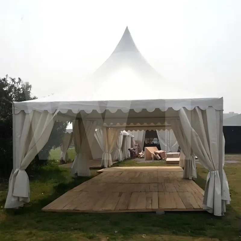 for WT Brand 5x5m Pagoda Tent for 15 People Party Wedding Event Exhibition Rental Factory Direct