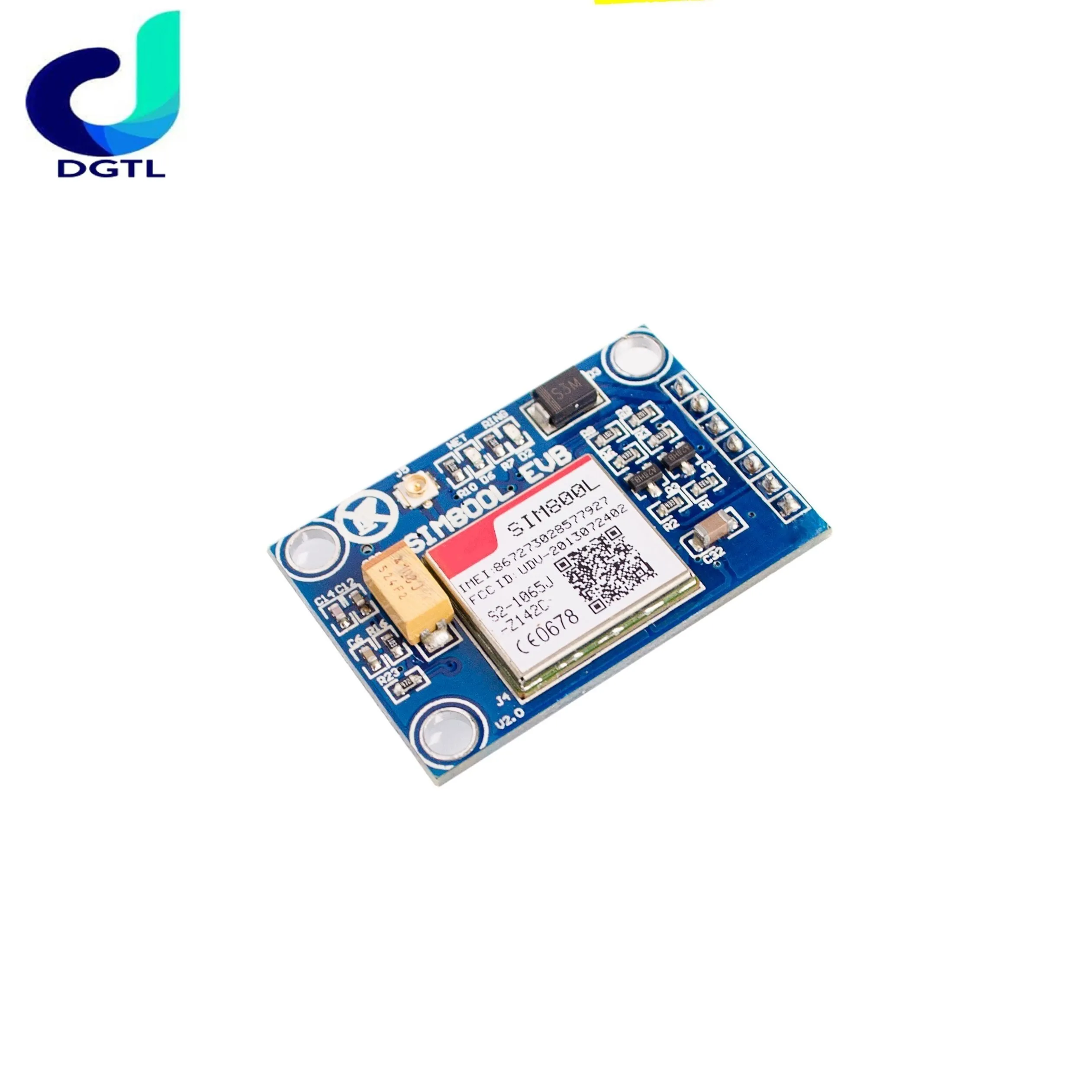 Módulo GSM SIM800L GPRS com antena PCB, SIM Board Quad Band para MCU para Arduino, Novo
