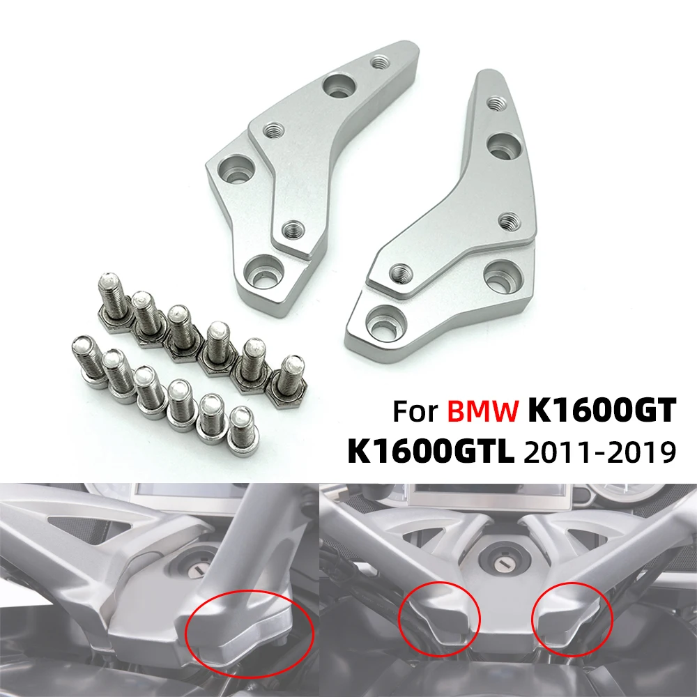 Handlebar Riser For BMW K1600GT K1600GTL Motorcycle Handle Bar Mount Clamp Adapter K1600 K 1600 GT GTL 2011-2019 2018 2017 2016