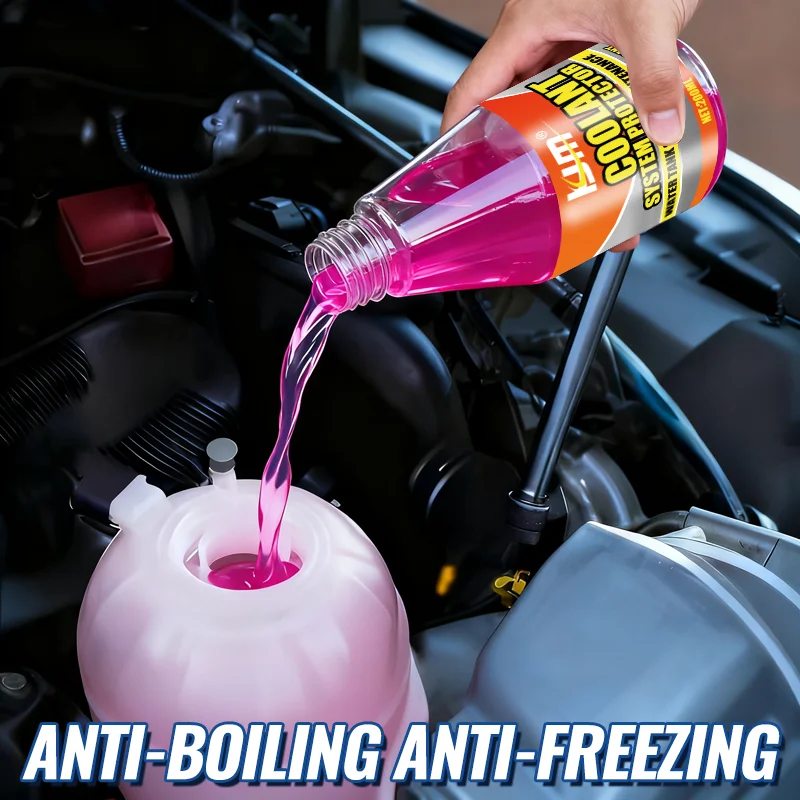 KJM 200ML Engine Coolant a Corrosion-Resistant Long-Lasting Radiator Fluid Anti-Boiling Anti-Freezing Coolant System Protector