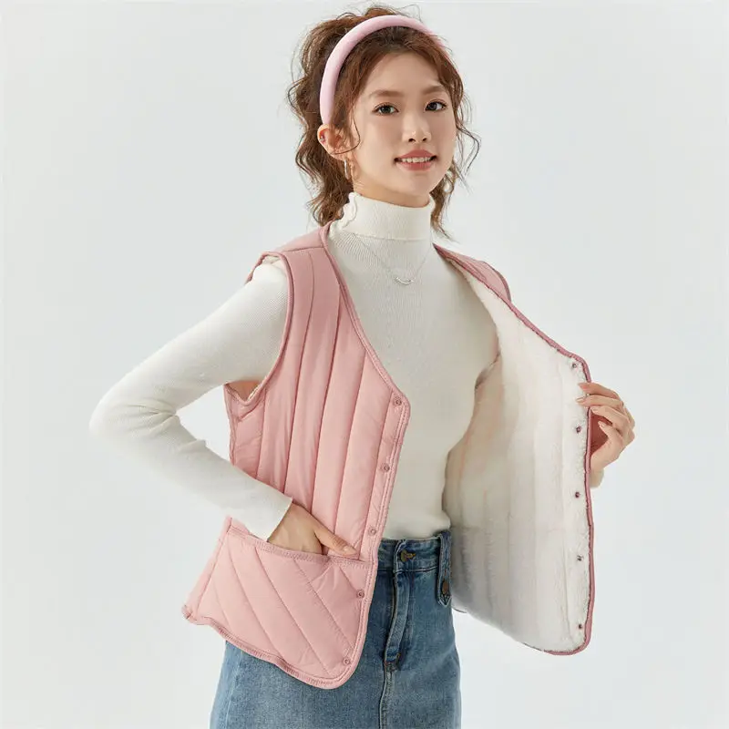 crriflz Women's Winter Warm Ex - Padded Vest Gilet reseña y precio