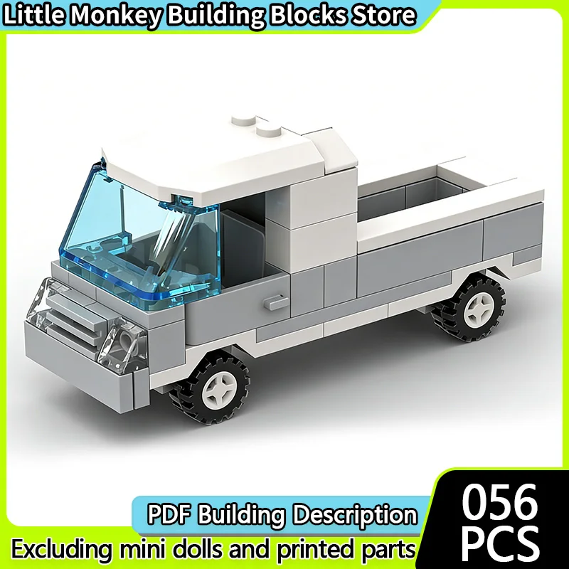 

Speed Racing Car Model MOC Building Bricks Mini Transport Truck Modular Technology Children Holiday Gifts Assemble Toys Suit