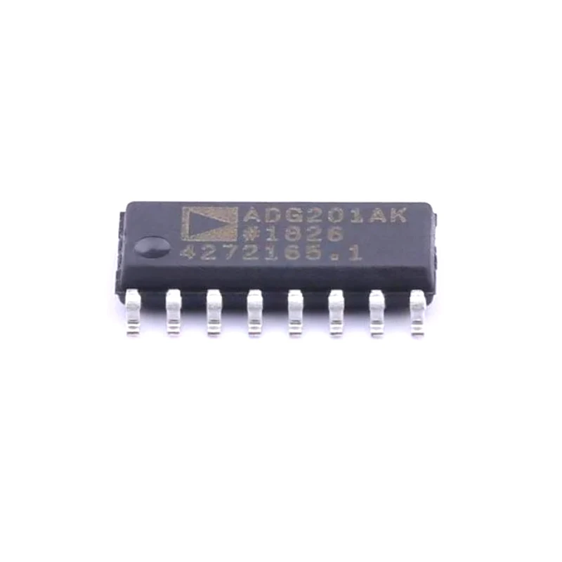 5Pcs/Lot  New Original  ADG201AKRZ-REEL7  ADG201AKRZ  4 Circuit IC Switch 1:1 90Ohm 16-SOIC