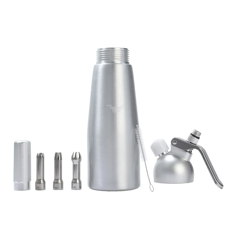 Durable Aluminum Cream Whippers Metal Whipped Cream Dispenser Siphon Dessert Tools Good Packing
