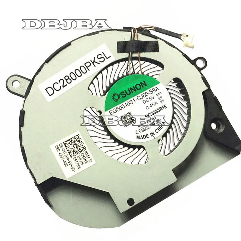 Fan For Dell Precision 3550 3540 06T7HN Latitude 5510 EG50040S1-CJ60-S9A CPU Cooling Fan