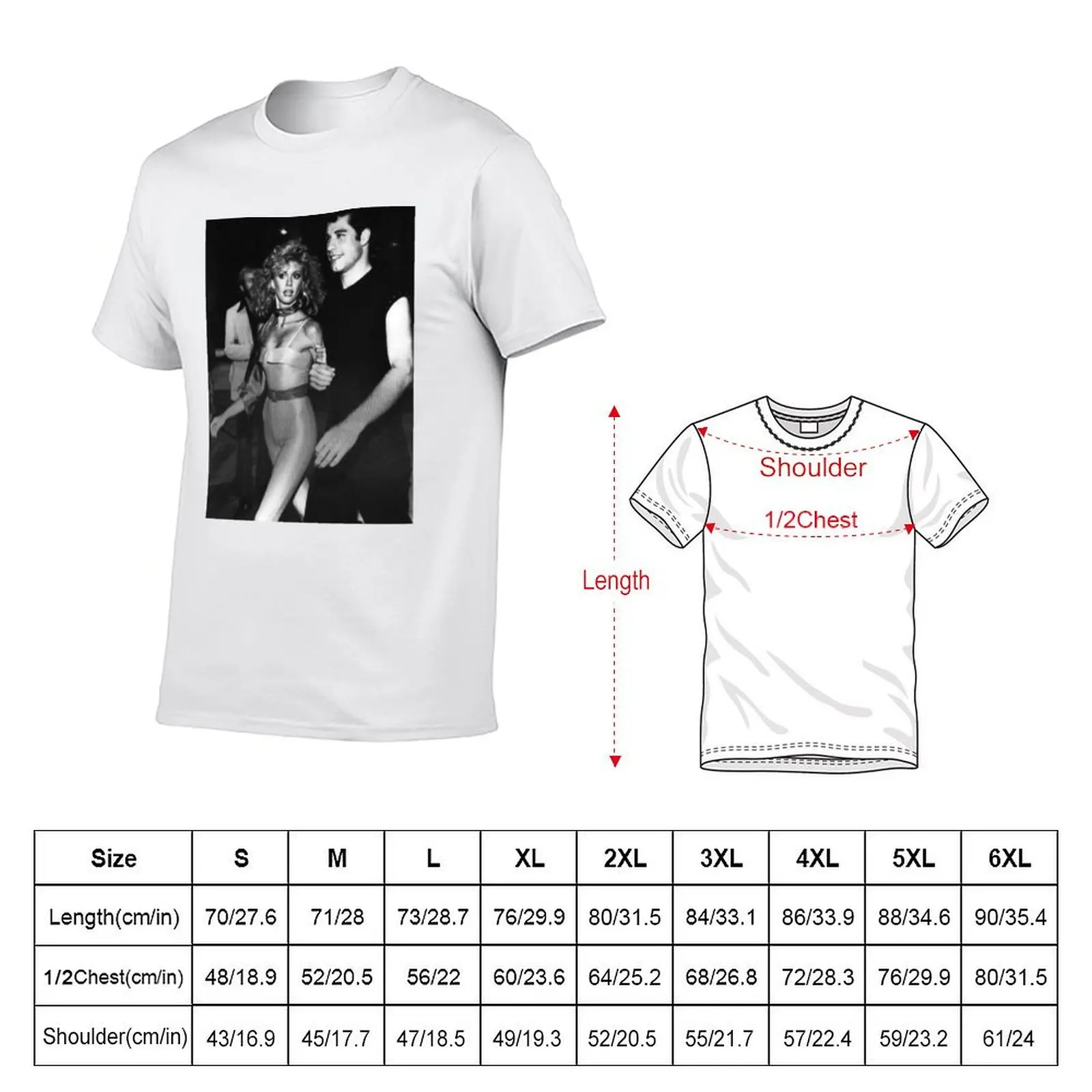 Olivia Newton John T-Shirt t shirts for man graphic vintage t shirts with prints T-Shirt
