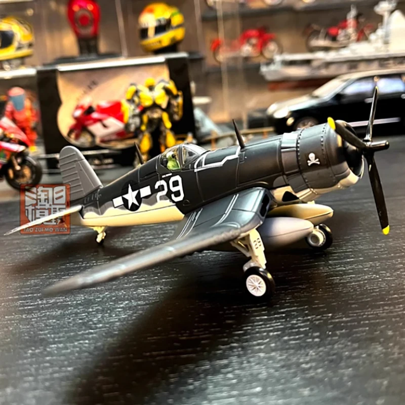 Diecast 1:72 Schaal Amerikaanse Jager F6f F4f F4u Gevechtsvliegtuig Legering Afgewerkt Vliegtuig Simulatie Model Souvenir Geschenken Voor Volwassen Jongen