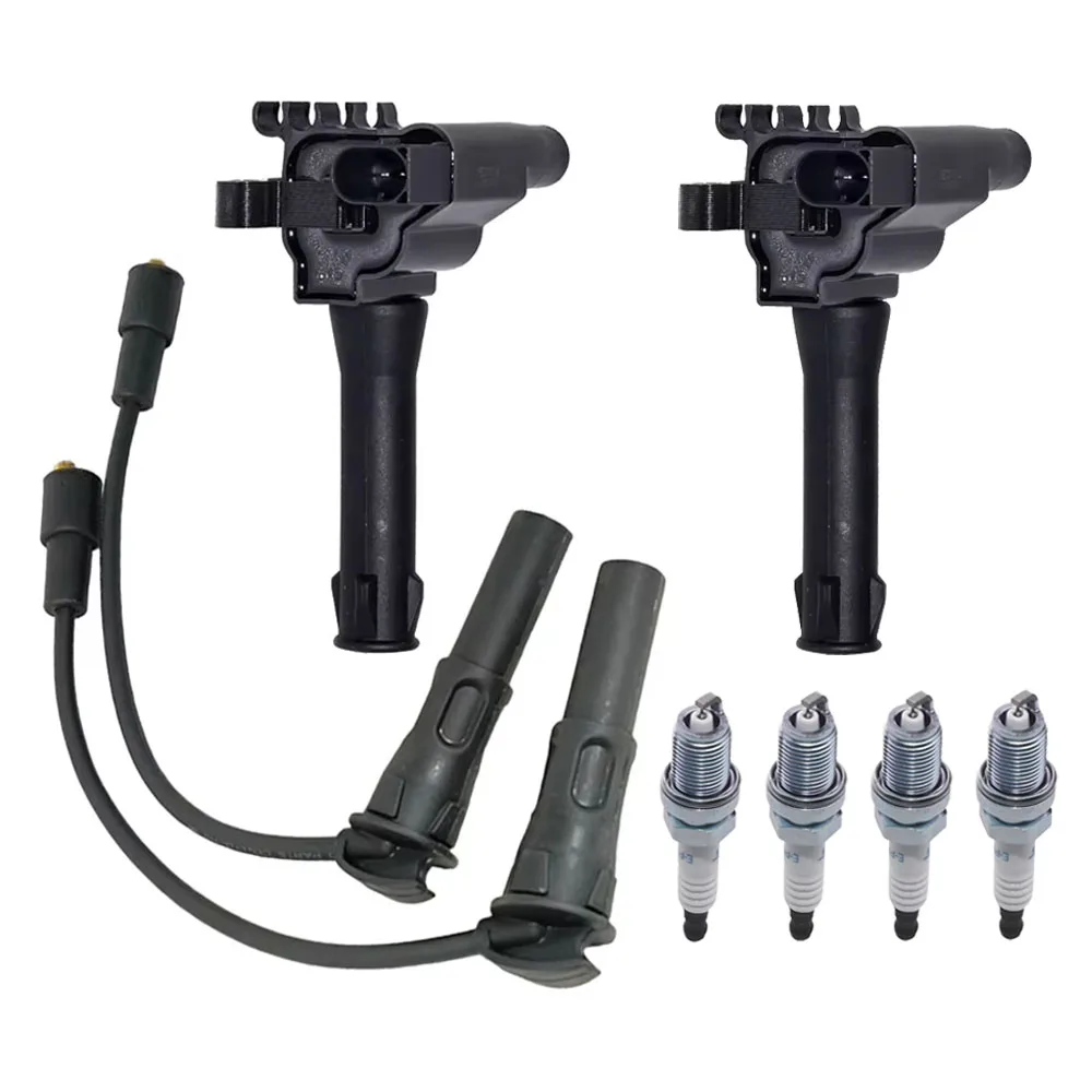 Ignition Coil Kit For MG 3 5 GT MG3 MG5 2012 2013 Roewe Rover 350 360 E550 Zotye T600 Ignition Cable Spark Plug Wire NEC000120A