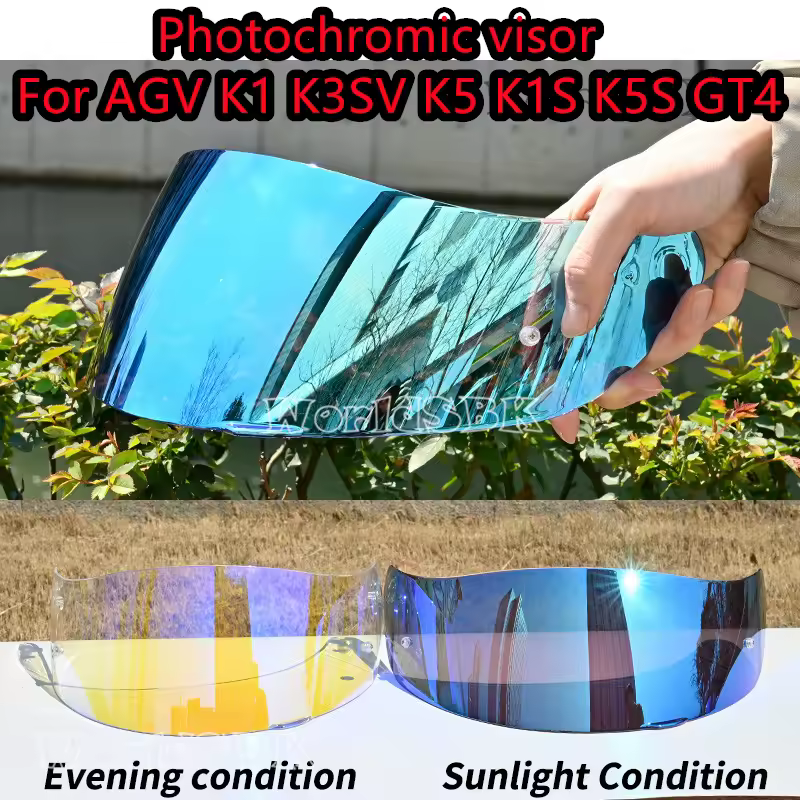 Helmet Lens for AGV K5 K5S K3SV K1 Compact ST Motorcycle Helmet Visor Windshield Shield Motorbike Accessories Glasses Casco - Image 11