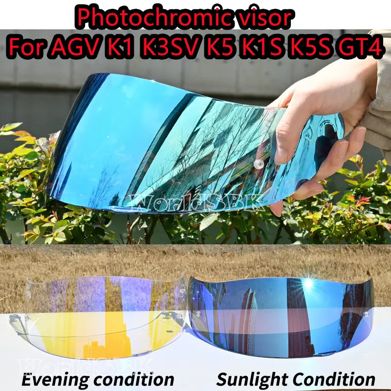 Helmet Lens for AGV K5 K5S K3SV K1 Compact ST Motorcycle Helmet Visor Windshield Shield Motorbike Accessories Glasses Casco - Image 11