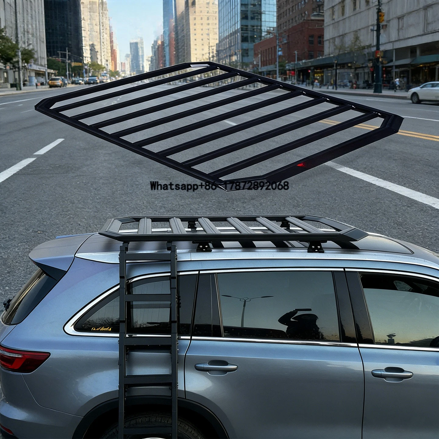 Roof Luggage Rack Aluminum Alloy Off-road Rust and Corrosion protection Expand Storage