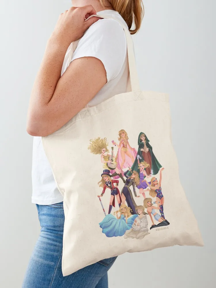 ALL ERAS Tote Bag reusable shopping bags bags luxury women tote bag custom