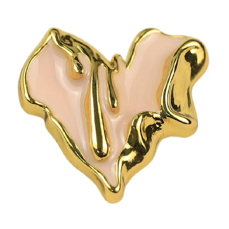 10pcs Metal Hearts Buttons For Woman Clothes Coats Diy Crafts Supplies Needlework Accessories Sewing Materials Suit Decoration