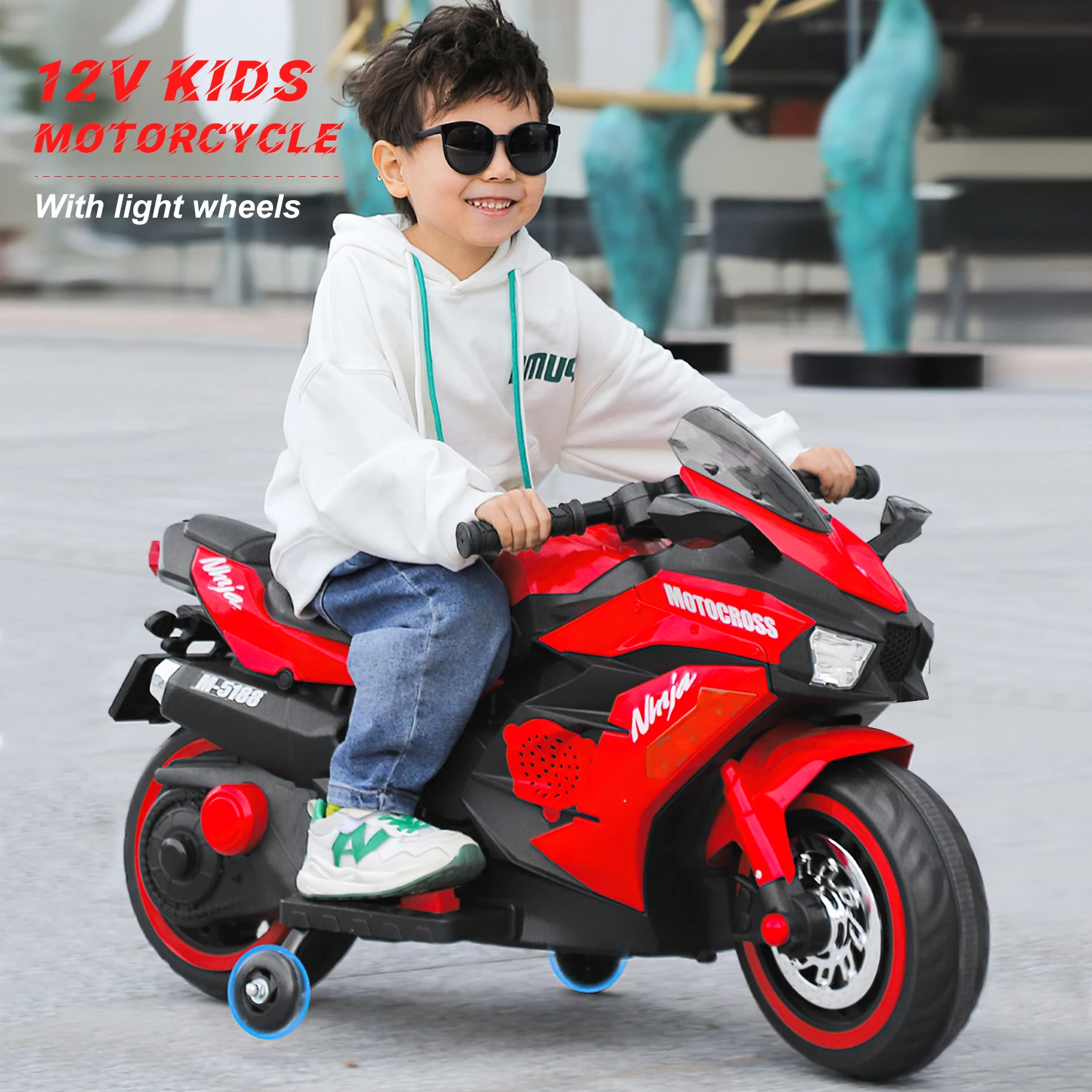 12V battery, motorcycle, light wheel, early education, two wheel, dual drive, seatable battery, charging, Electric Car