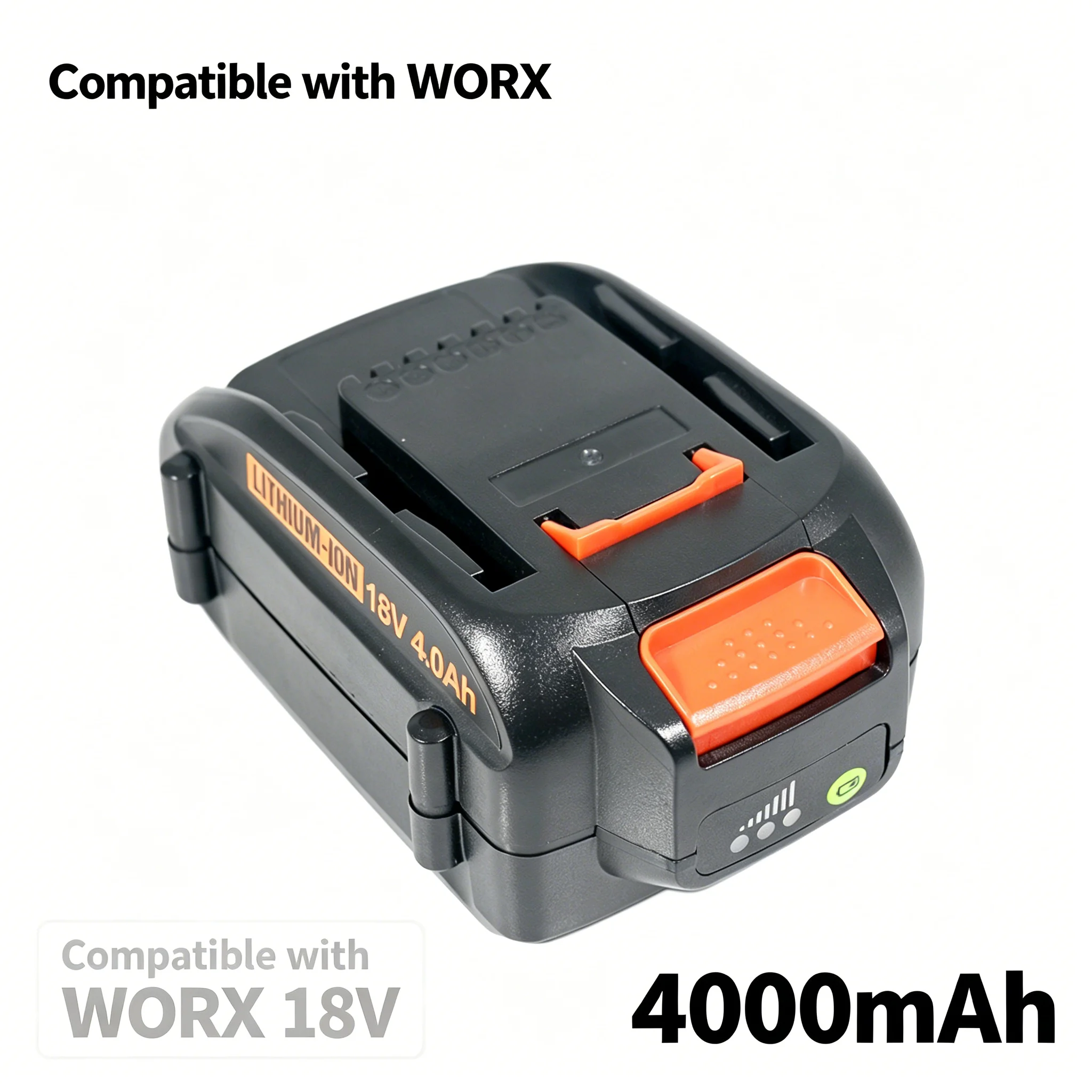 

For worx 18V 4000mAh Lithium battery Rechargeable WA3553 WA3551 WA3553.1 WA3570 for All WORX Electric and Garden Tools