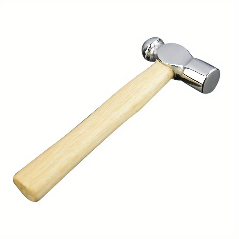 Mini Hammer Smashing Walnut Round Head Wooden Handle Hammer Car Escape Tool Hand Hammer Multi Function Mini Hammer