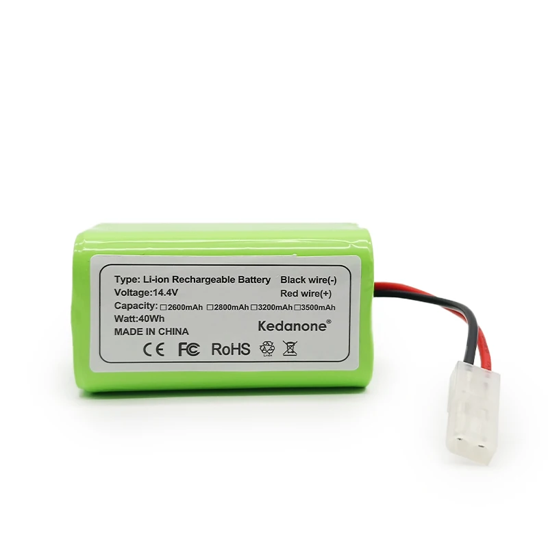 Baterai Lithium 14.4V 2600MAh Asli Pembersih Vakum Robot Xiaomi Mi MJSTG1 Pembersih Vakum Robot 18650-A Paket Baterai