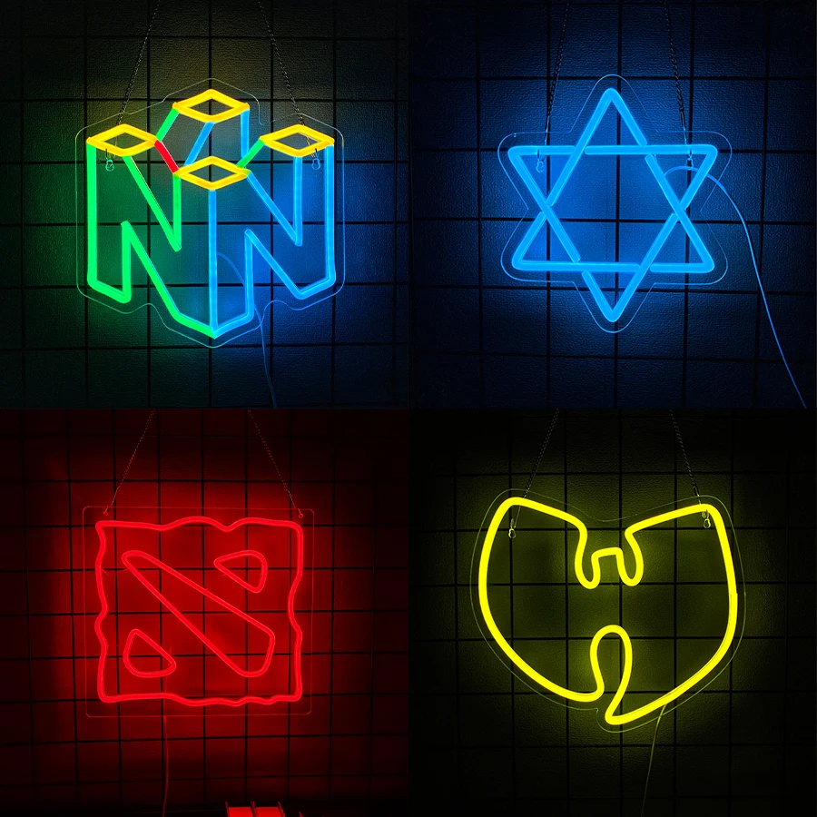 Game Series Neon Sign For Wall Decor,Light Up Sign For Bedroom,Game Room,Best Gift For Gamer,Teens,Friends,Man Cave Decor,Club