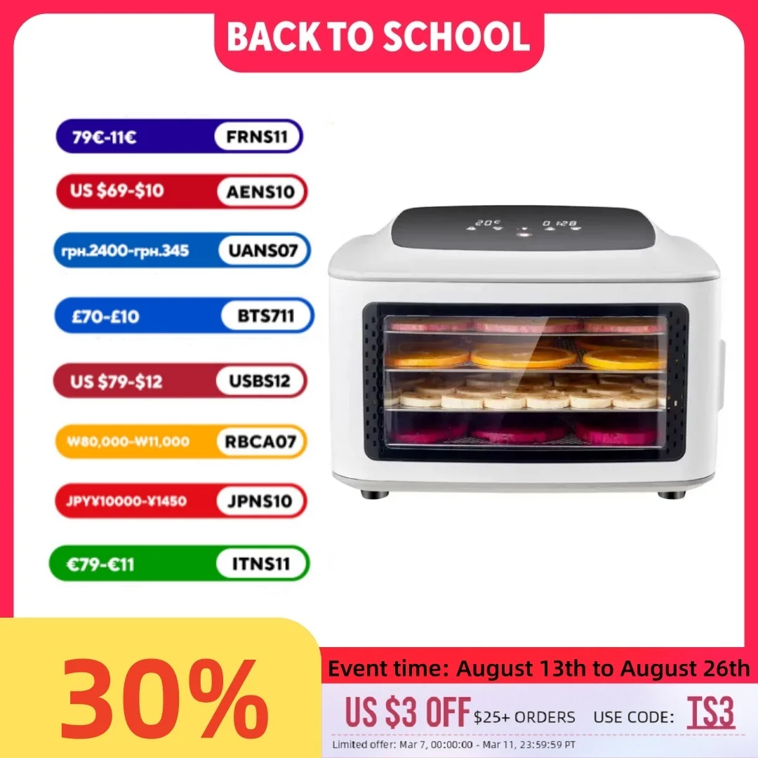 #7 New Food Dehydrators Arrivals