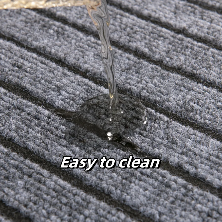 1 لفة بلاط أرضيات السجاد، لفة أرضيات السجاد القابلة للتقشير واللصق، سجادة ماصة غير قابلة للانزلاق لأي أين