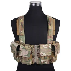 EMERSONGEAR Tactical 7.62 Tactical Chest Rig With Mag Pouch For Plate Carrier Airsoft Trekking Shooting Combat Gear Hunting