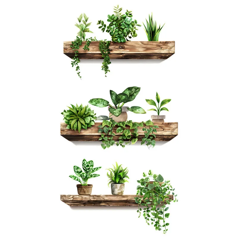 Creative Potted Plant Wall Shelf 6