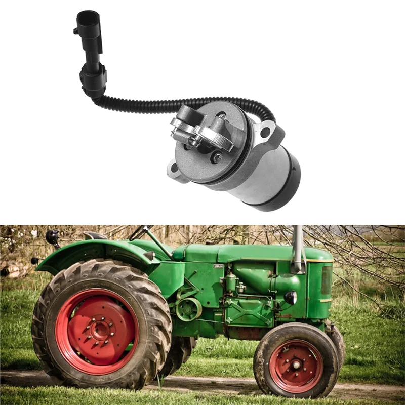 1 قطعة صمام الملف اللولبي لإيقاف الوقود 04103812 04103808 أجزاء الملحقات ل Deutz F3L F3M F4L F4M 1011 2011 محرك 12 فولت تيار مستمر #3