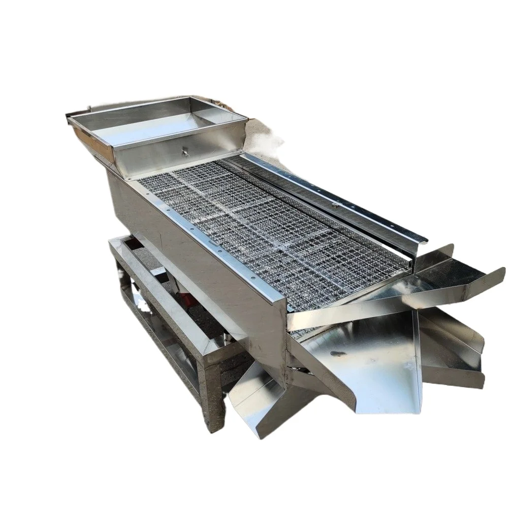 Linear Vibrating Screen Electric Screen Vibration Screen Industrial Stainless Steel Double Layer