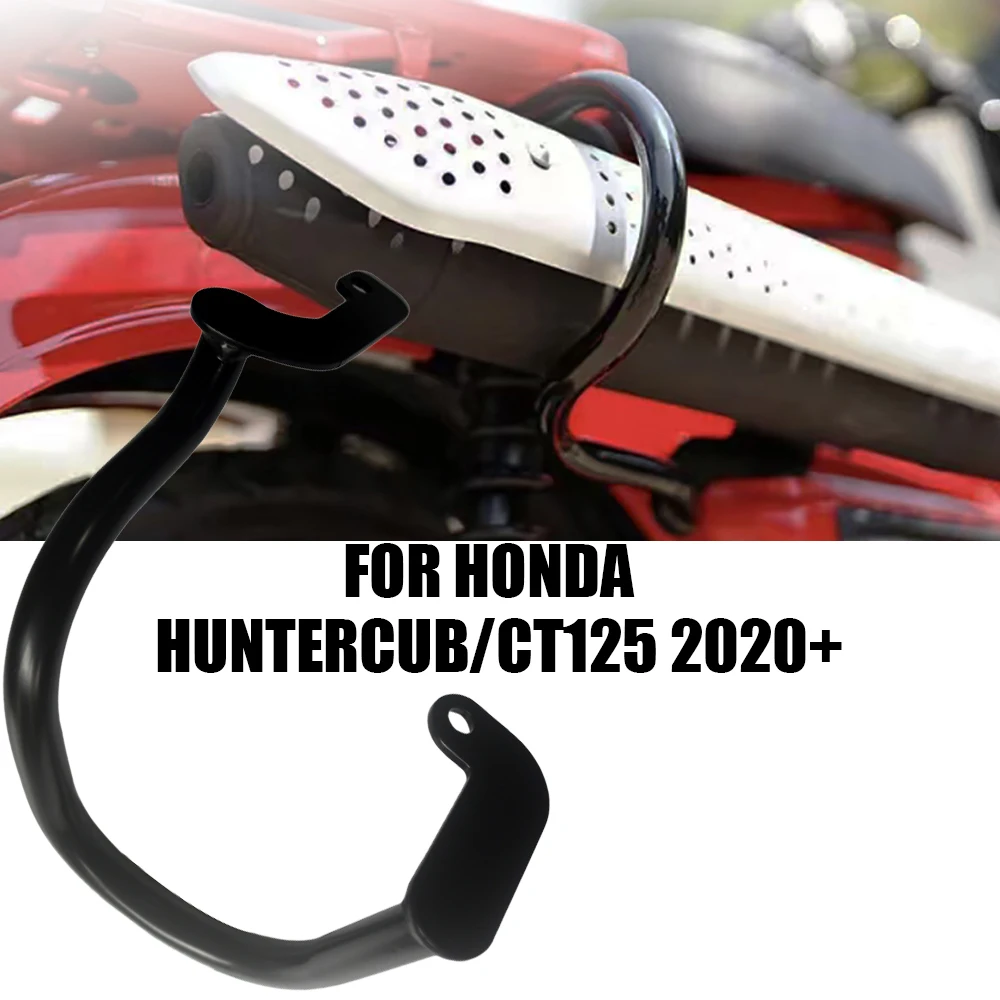 

Motorcycle Exhaust Pipe Guard Falling ProtectorFor Honda CT125 Trail 125 2020 2021 2022 Hunter Cub