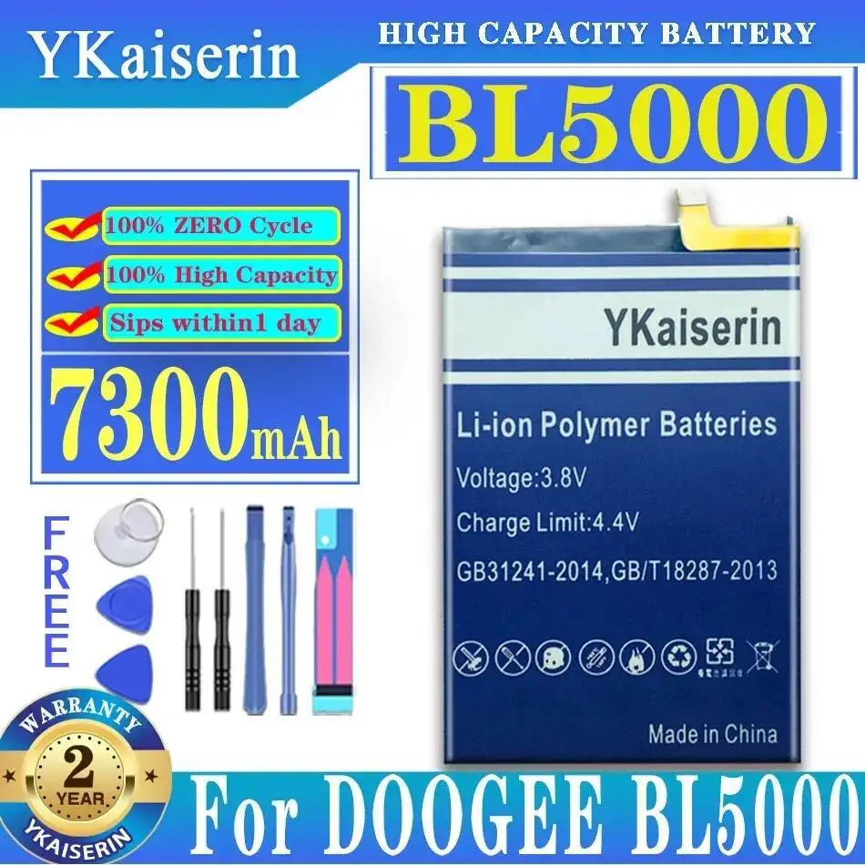 

For Doogee BL5000 7300Mah Mobile Phone Battery High-Efficiency