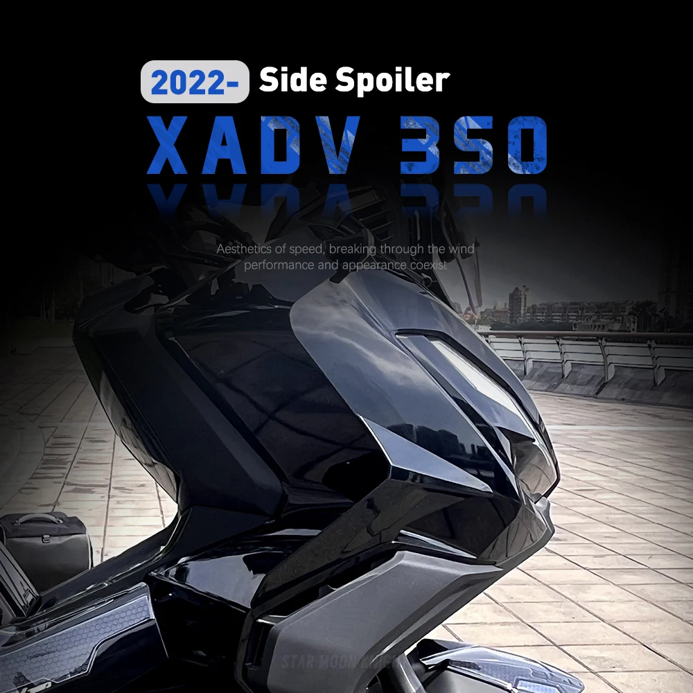 Новые боковые ветрозащитные дефлекторы (спойлеры) для мотоцикла Honda ADV350 2022-2025 – аксессуары для защиты ног от ветра