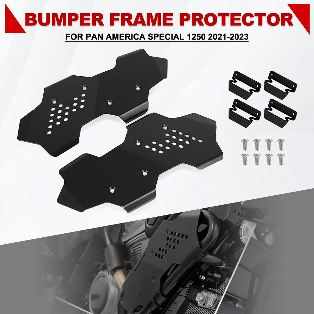 

For Pan America Special 1250 2021-2023 Accessories Engine Crash Bar Protection Bumper Frame Protector Cover Cylinder Head Guards