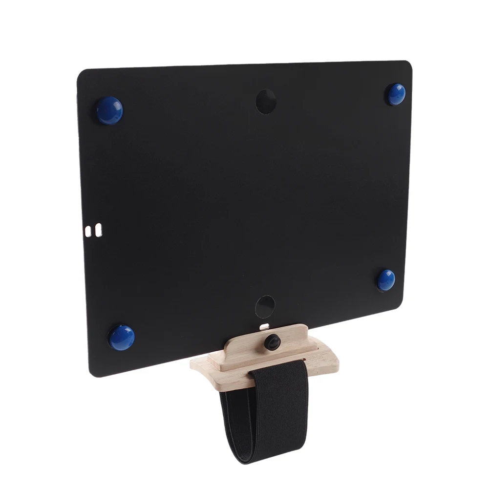 Adjustable Guitar Music Stand Arm Mounted Lightweight Music Book Stand Wear Resist Wind Instrument Arm Music Stand for Women Men