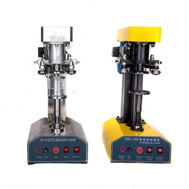 TEBAK SY-TDFJ-160 High Quality Stainless Steel Tin Can Sealing Machine Can Sealer for Food