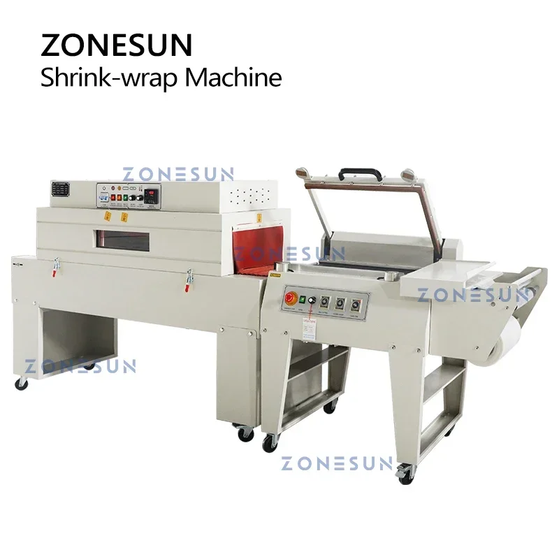 

ZONESUN ZS-SPL3 Shrink Wrap Machine L-Bar Sealer PVC Polyolefin Film Cutter for Retail Packaging