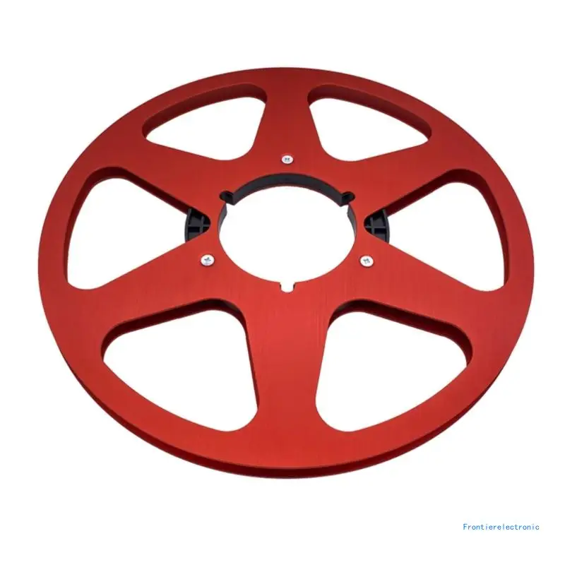 New 1/4 10 Inch Empty Tape Reel Nab Hub Reel-To-Reel Recorders Accessory Empty Aluminum Disc Opening Machine Parts DropShipping