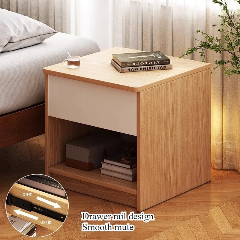 

Bedside table Modern simple bedroom Simple hotel special small bedside rack Household locker Storage cabinet