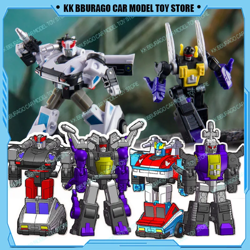 Dr.Wu 変身アクションフィギュア DW E-43 から E48 パトロールマン クラッシュホッパー シルバー ライトニング クロー ワーム スモーク ダスト ビートル ホーン おもちゃ