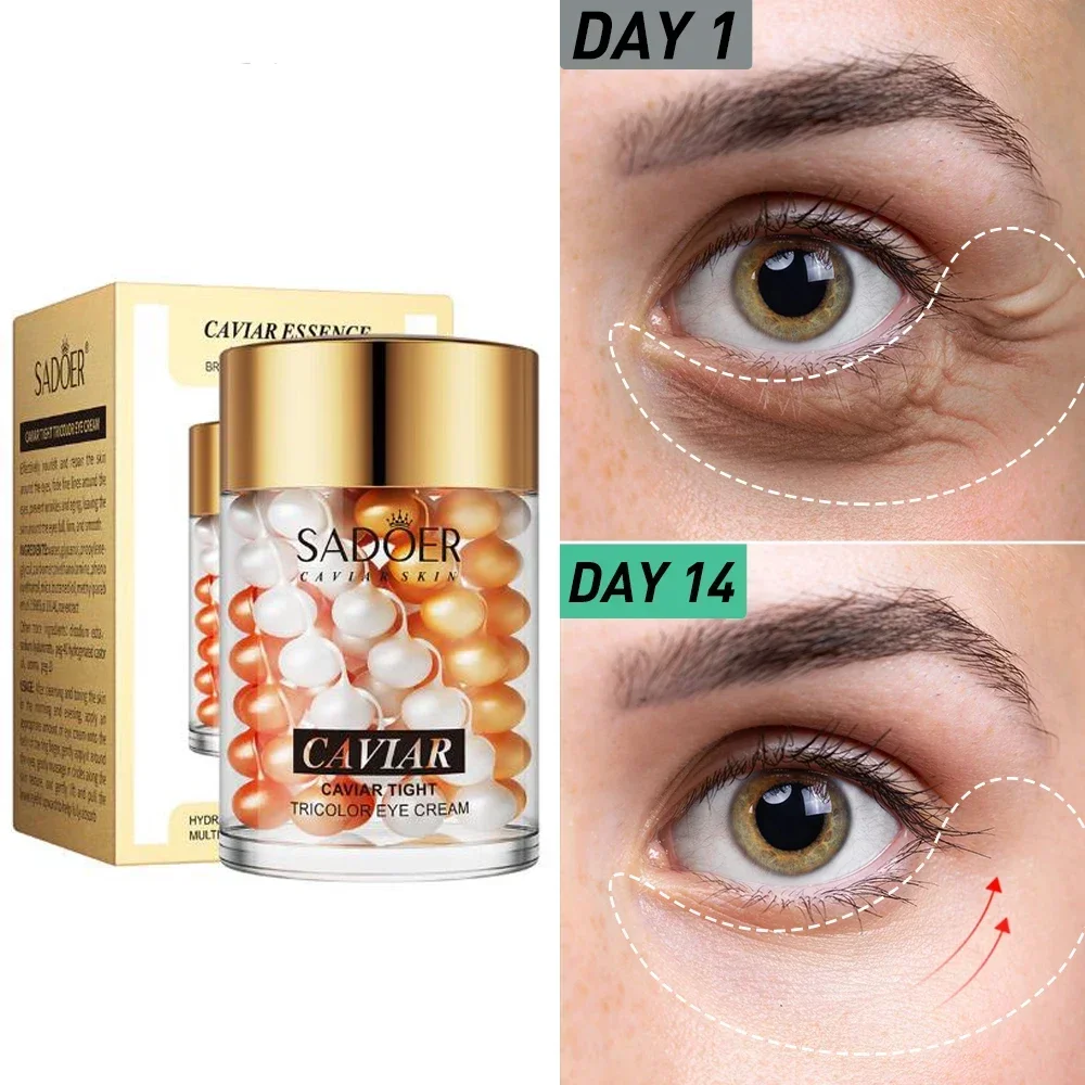 Caviar Eye Creams Anti Winkles Anti-Aging Anti-Puffiness Dark Circle Moisturizing Firming Facial Eye Skin Care