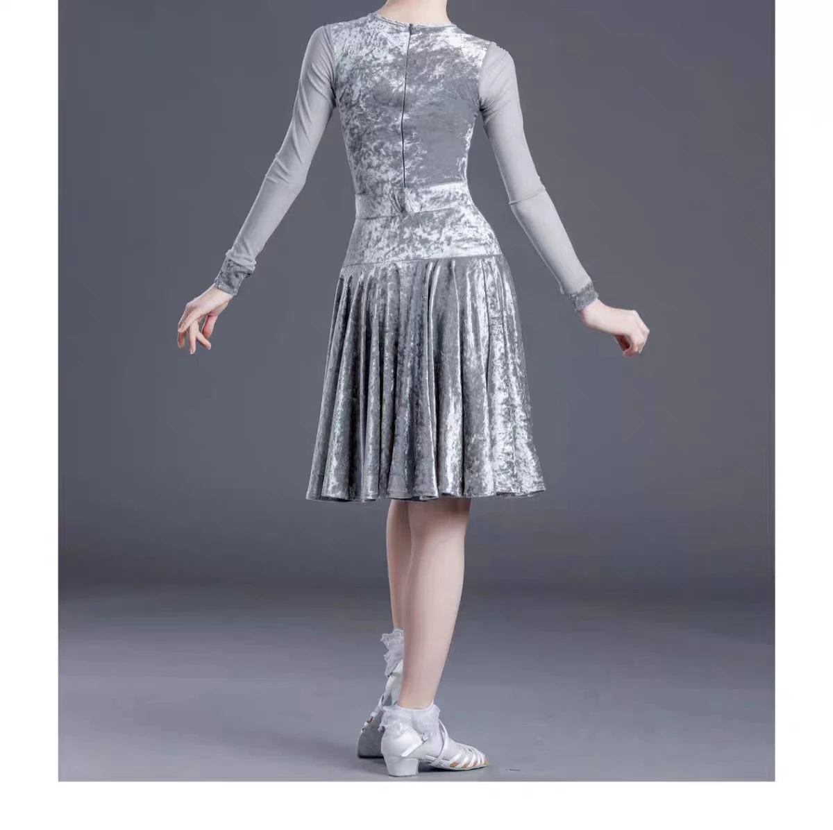 Latin dance dress for women and children in autumn and winter New style professional grade examination dance dress for children