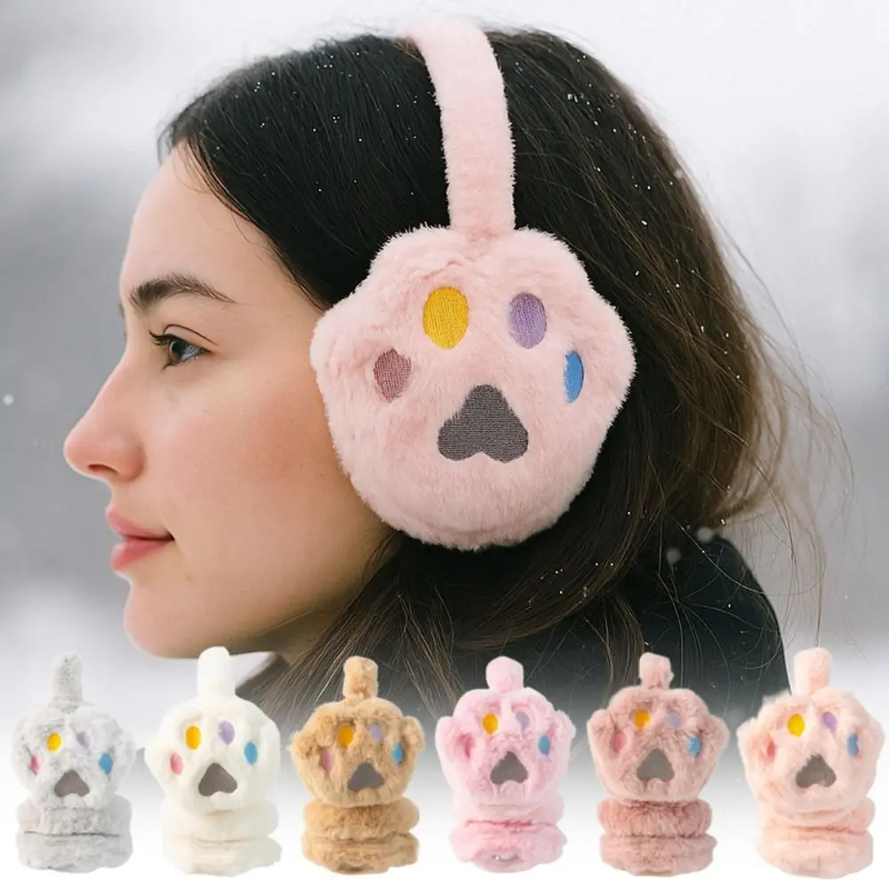 الشتاء الدافئة لينة غطاء للأذنين الكرتون باو سدادات حماية الأذن الأذن أدفأ سميكة التجمد فو الفراء الأذن يفشل للنساء الرجال في الهواء الطلق