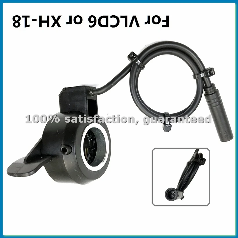Electric Bicycle Handle Thumb Throttle for TSDZ2 Mid Drive Motor VLCD6 XH18 Display Speed Switch Kit-ANKL