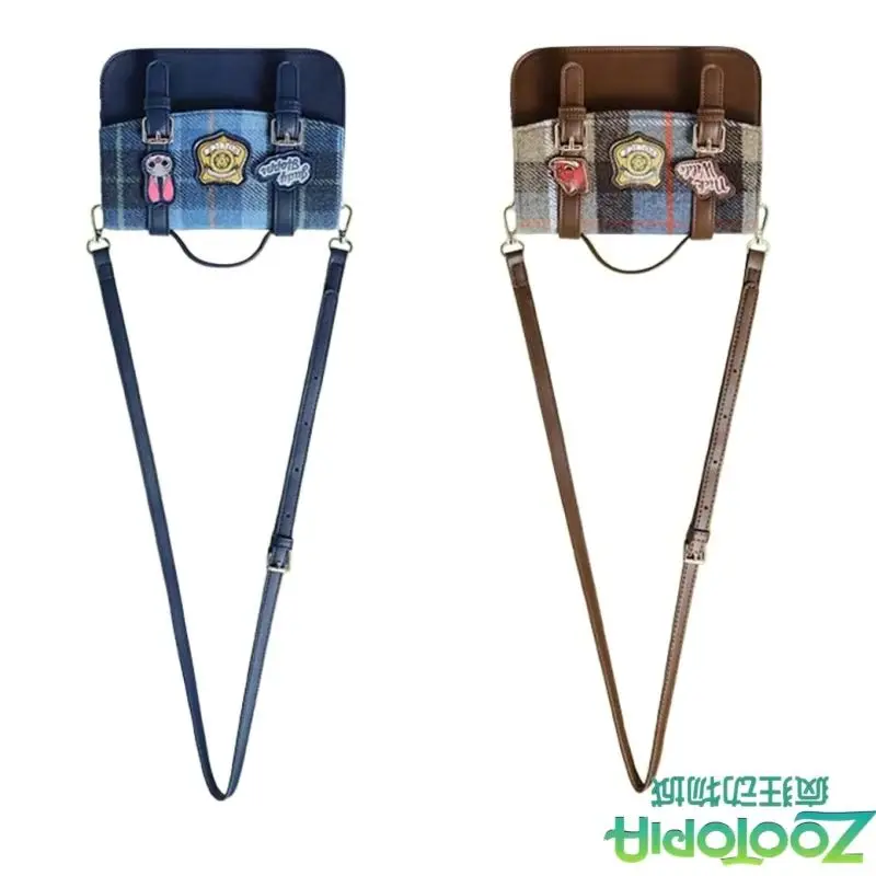 

Сумка через плечо Zootopia с героями мультфильмов Джуди Хоппс, сумка на плечо, товары в стиле аниме, праздничные подарки, повседневная мода, большая вместимость для хранения