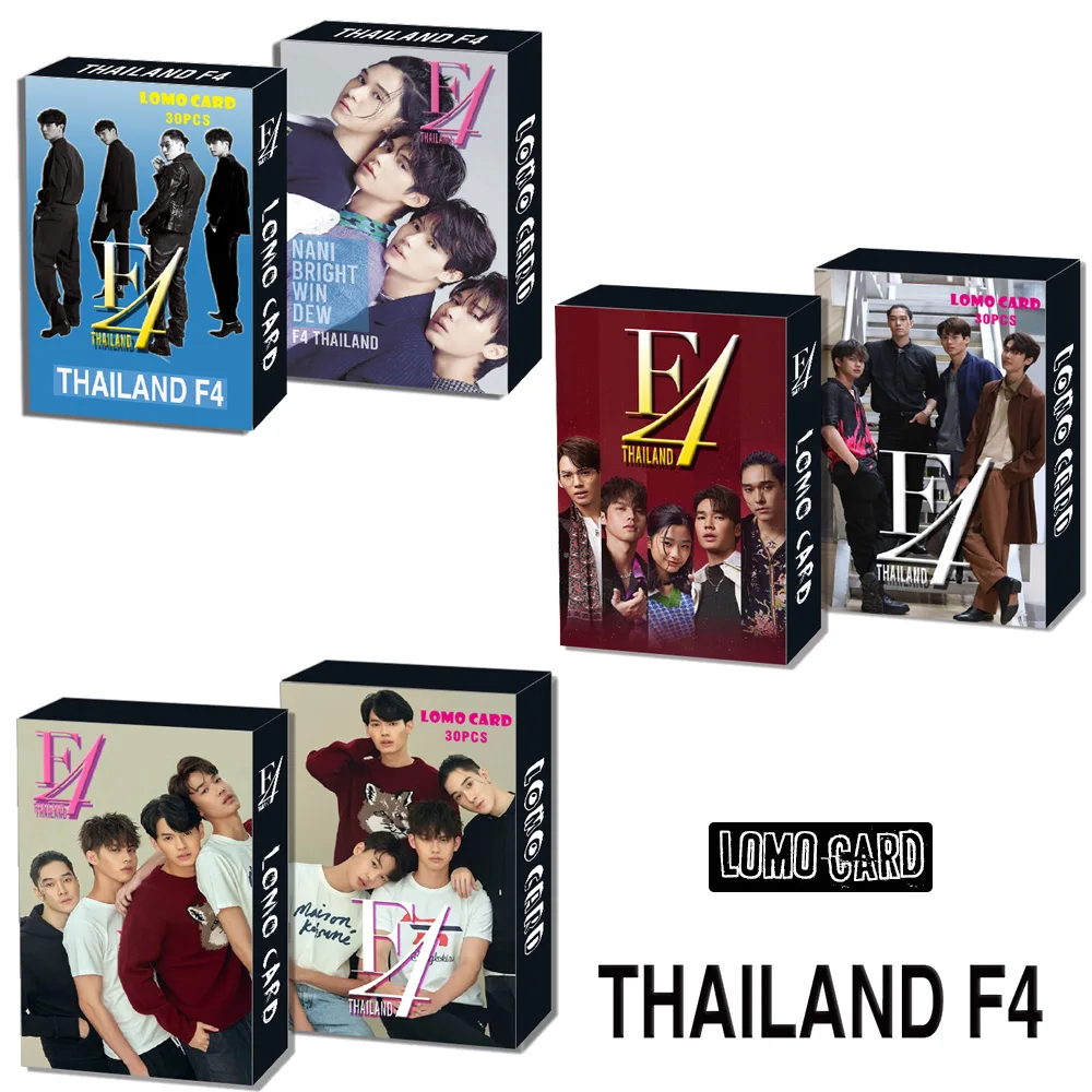 Thai F4 Bright Win Dew Geminifourth Winnysatang Small Card LOMO Card Greeting Card Decoration Small Card 30pcs