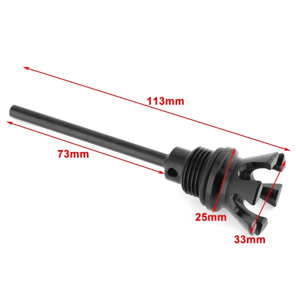 For Harley Davidson FXDR 114 2019 Softail Milwaukee-Eight Modified Parts Crown Style Transmission Oil Dipstick