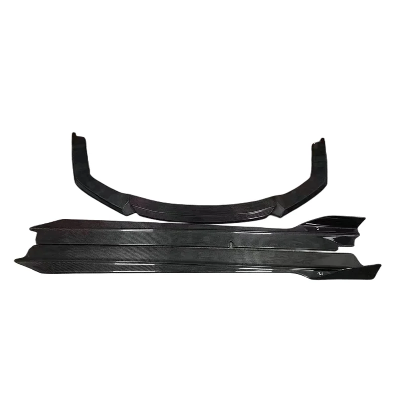 

LP610 Vorsteiner Style Carbon Fiber Front Side Skirt Car Bumper Lip for Lamborghini Huracan LP 610-4 LP580 Body Kit