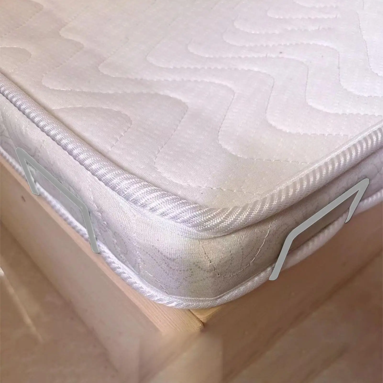Mattress Gripper Non Slip Mattress Gripper Sofa Sheet Fastener Fixed Tatami Iron Bed Wooden Bed Anti-run Punch Buckle