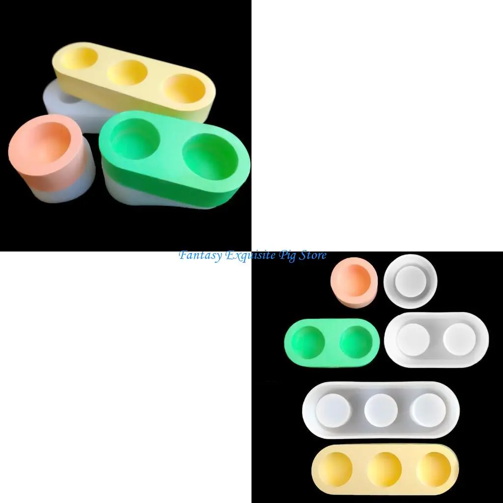 

Круглые формы для подсвечников, формы для литья эпоксидной смолы, форма для литья подсвечников «сделай сам», поднос для изделий,