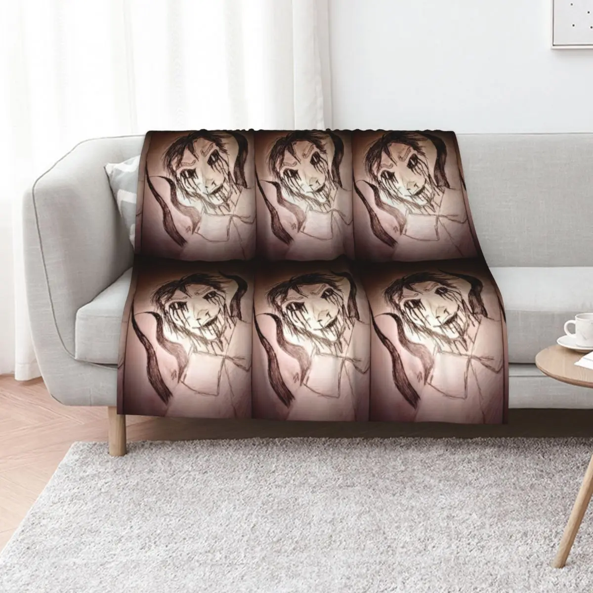 SCP 035 Throw Blanket Personalized Gift Plush Softest halloween warm winter Custom Blankets